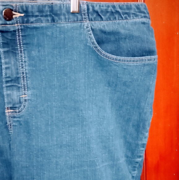 Riders by Lee straight leg plus size 22W M 31" IS - Picture 4 of 10